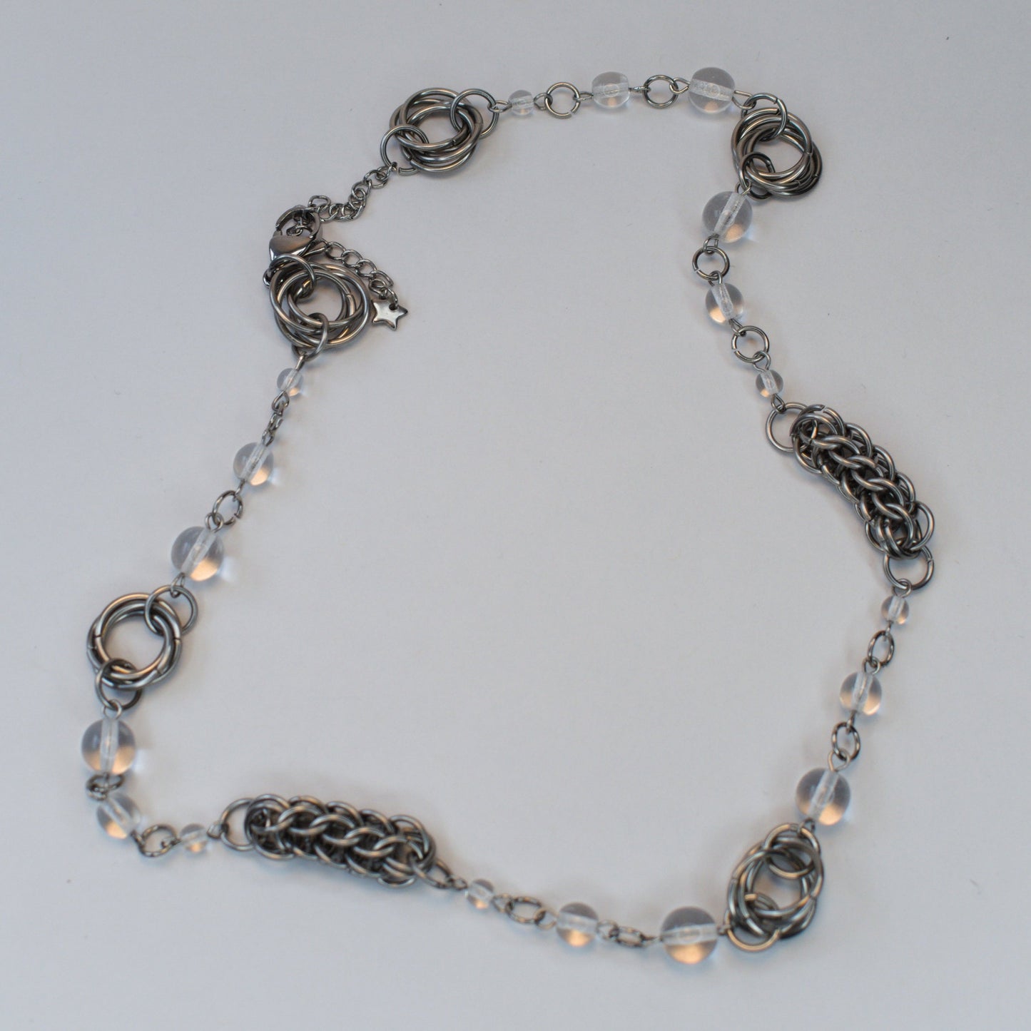 rosette necklace