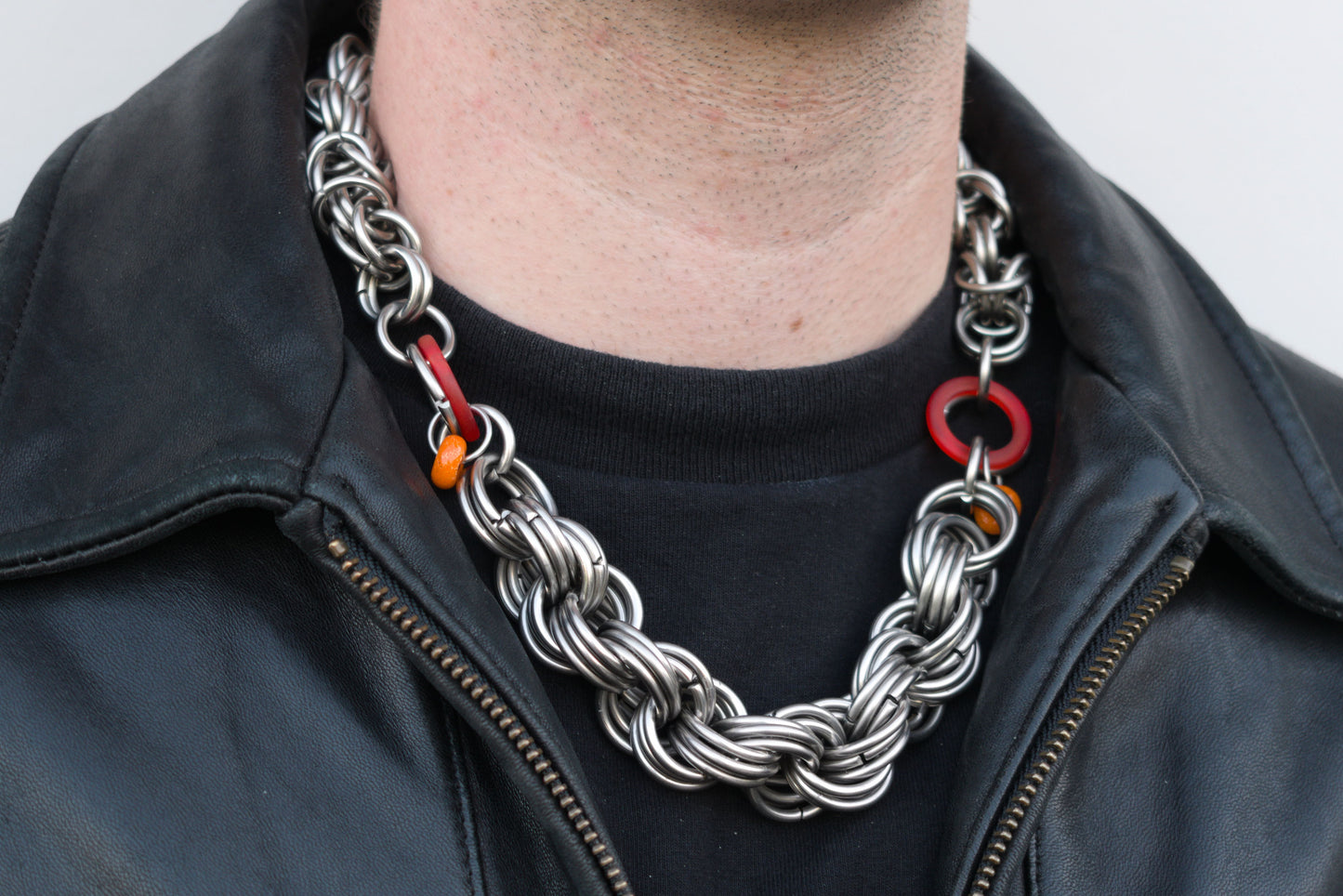 twist of orange necklace