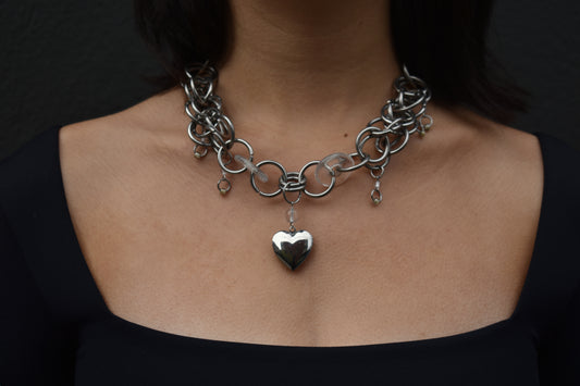 thawing heart necklace