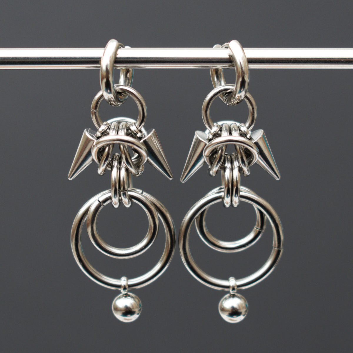 thistle earrings