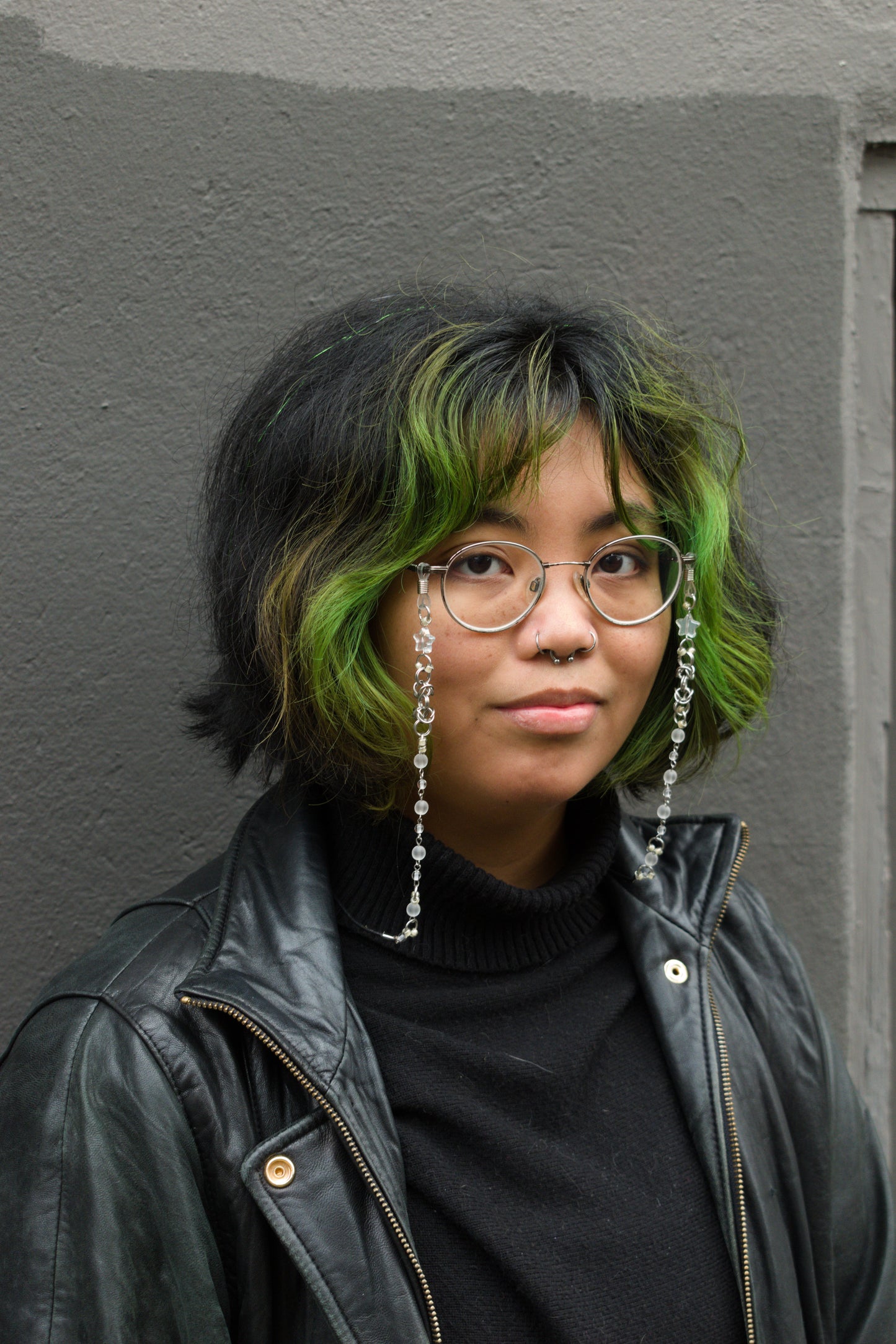 starry eyed glasses chain