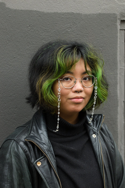 starry eyed glasses chain