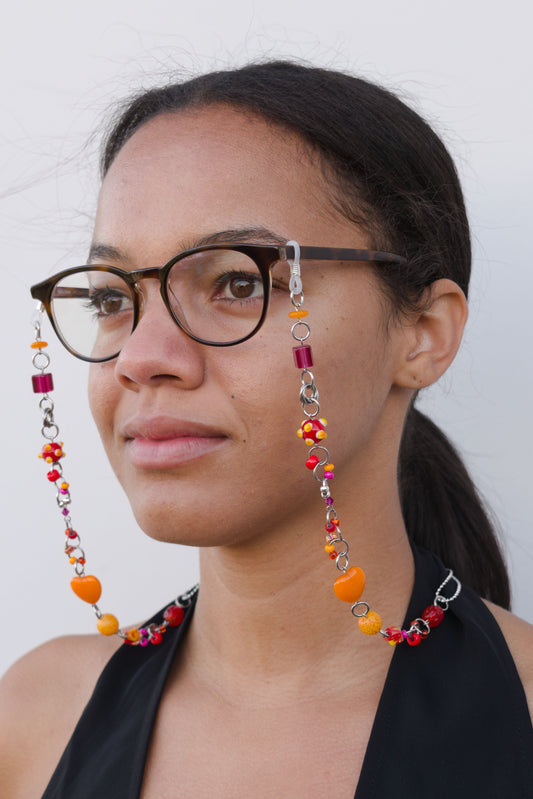 echinacea glasses chain