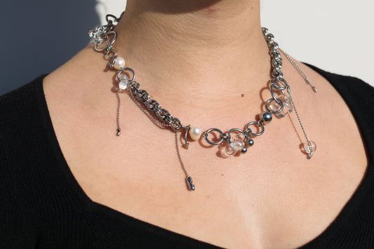 crystal clear necklace