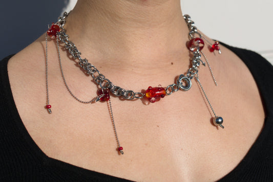 red hot necklace