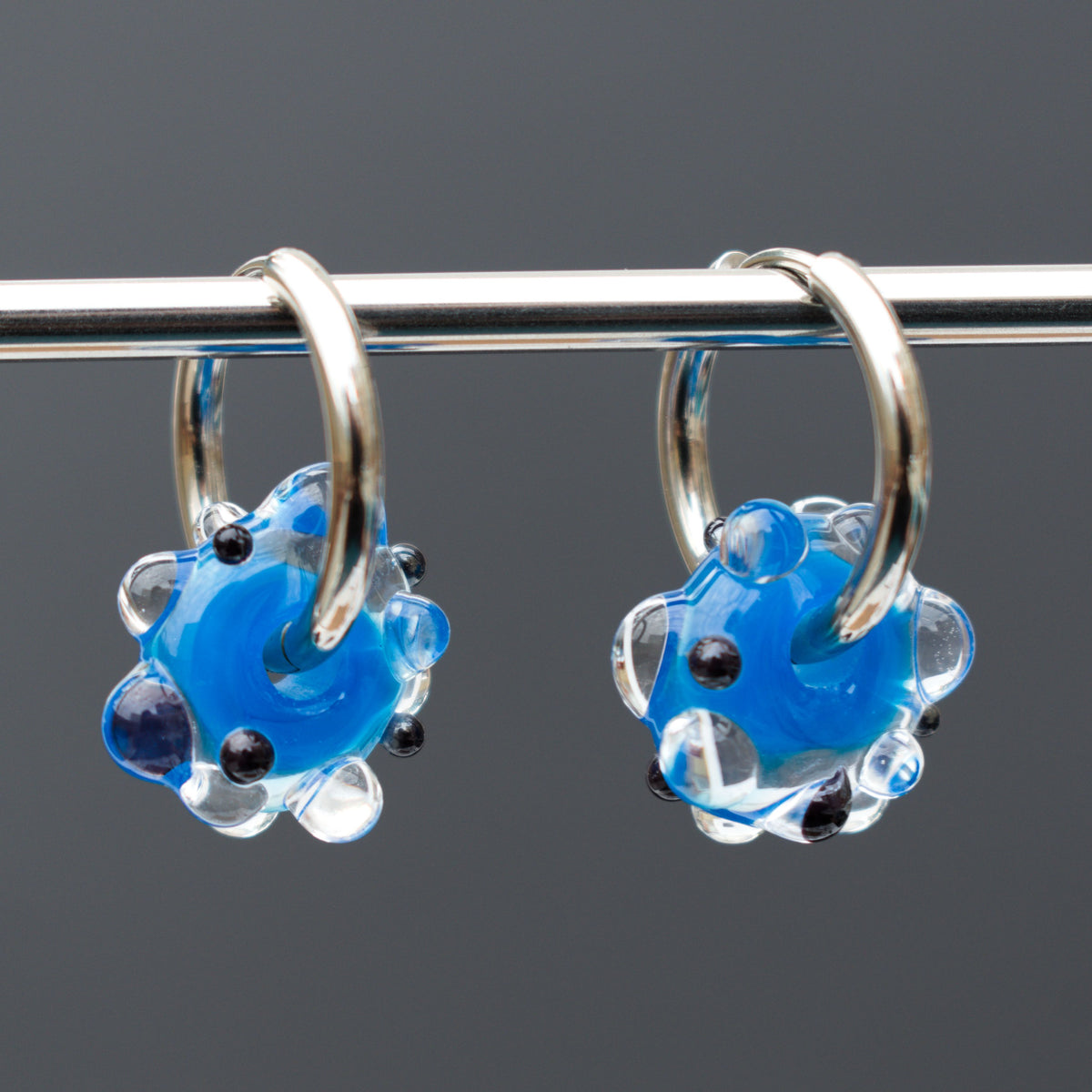 amoeba earrings